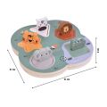 small foot 3D-Puzzle mit Safari-Tiergeräuschen